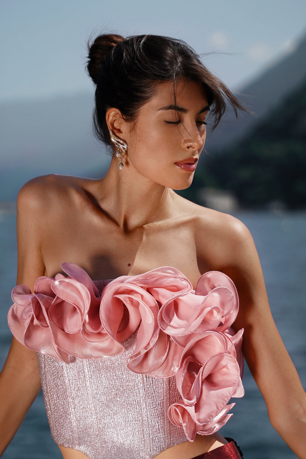 Ruffle Corset