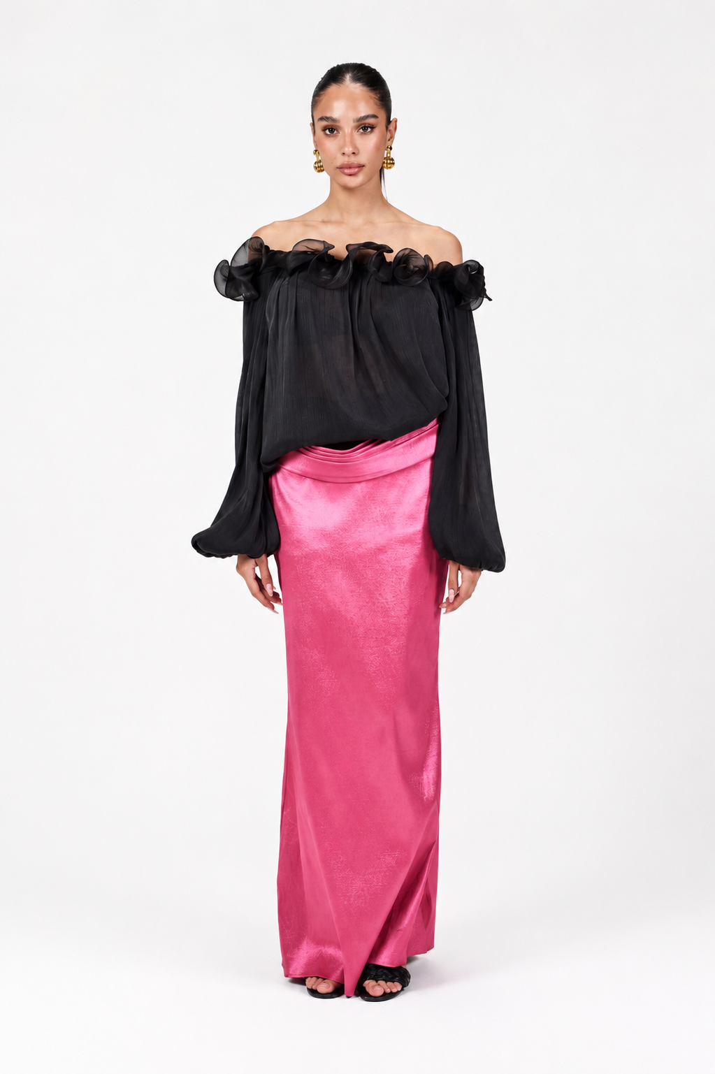 Petal Off-Shoulder Top