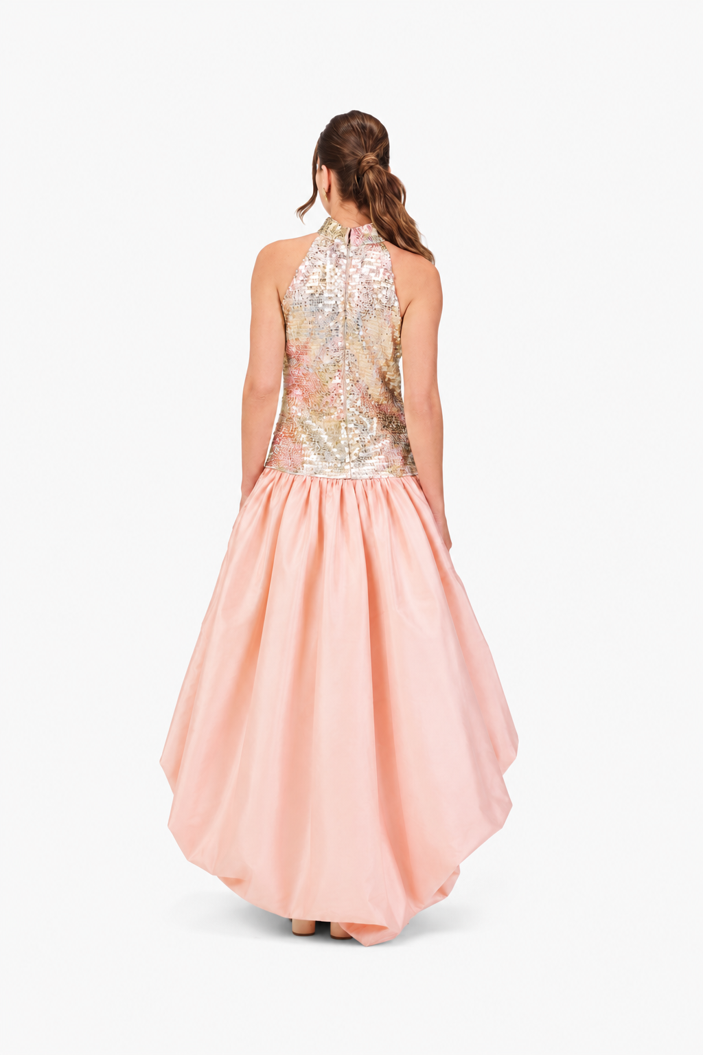 Limited Edition Sequin Taffeta Dress