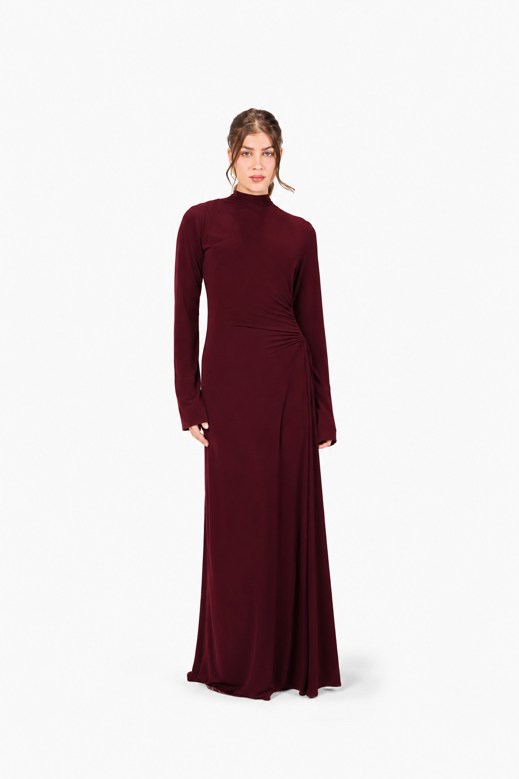 Sleek Maxi Dress