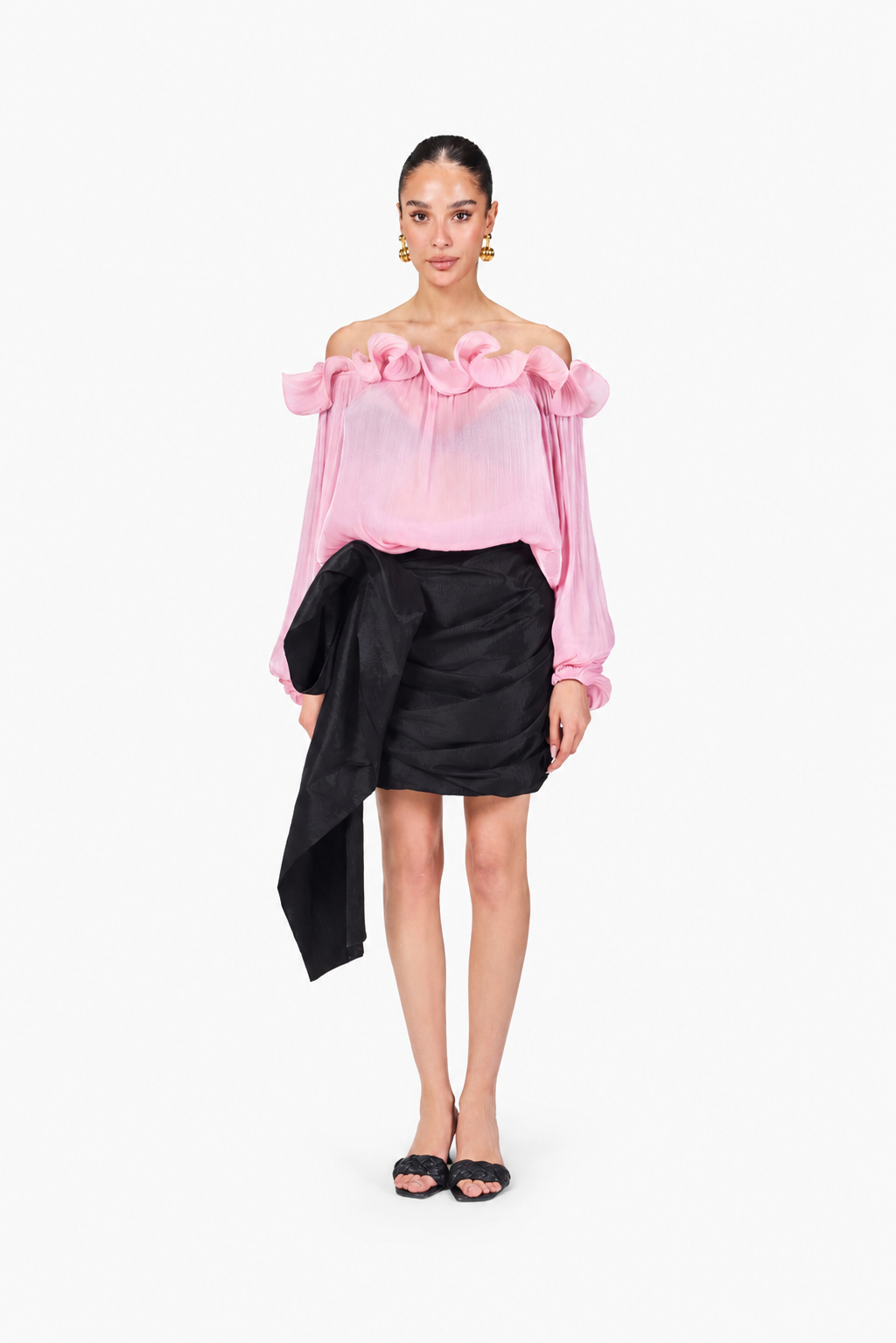 Statement Bow Skirt
