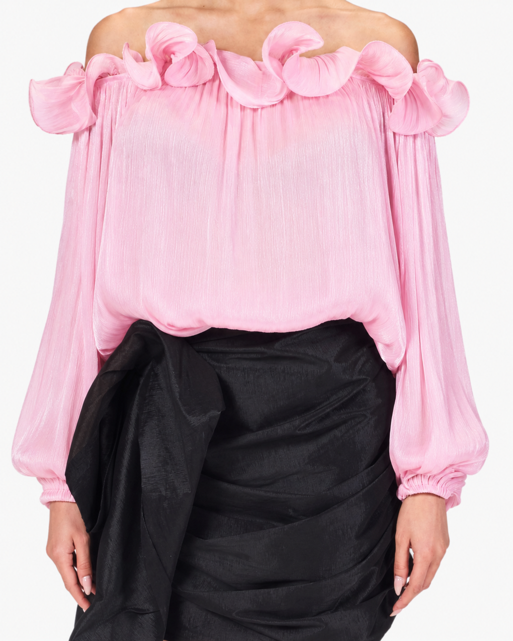 Petal Off-Shoulder Top
