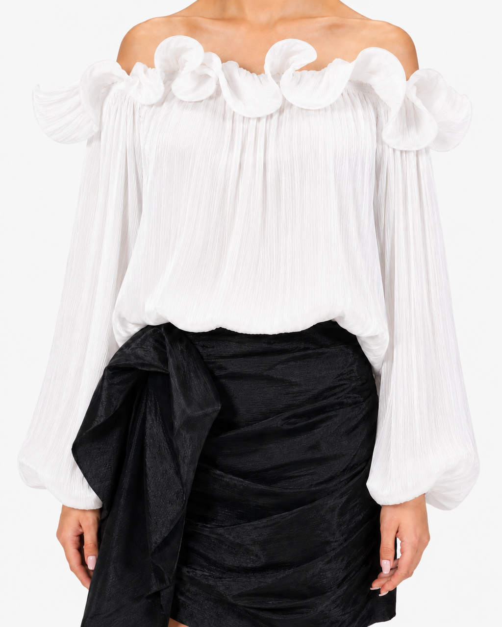 Petal Off-Shoulder Top