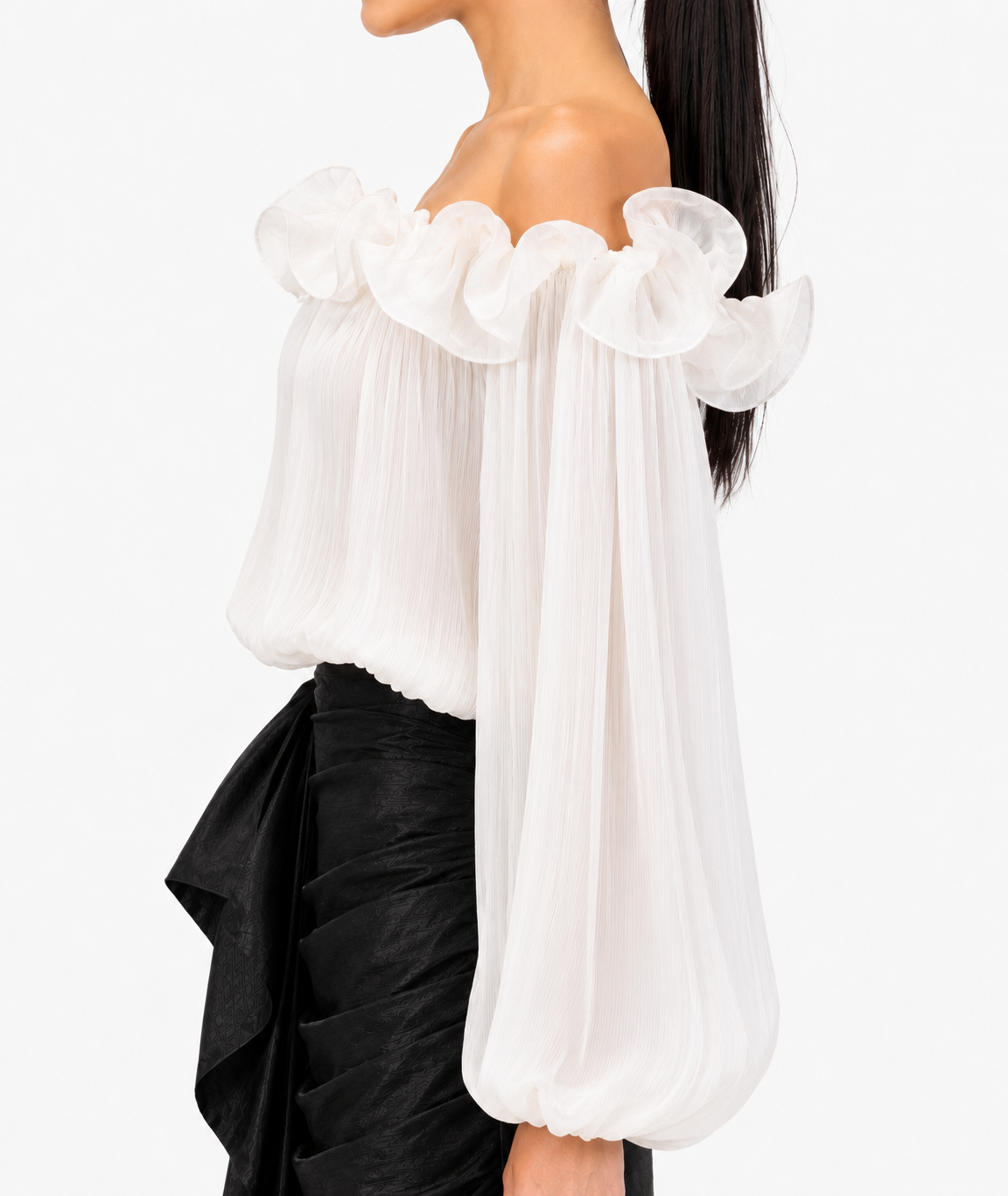 Petal Off-Shoulder Top