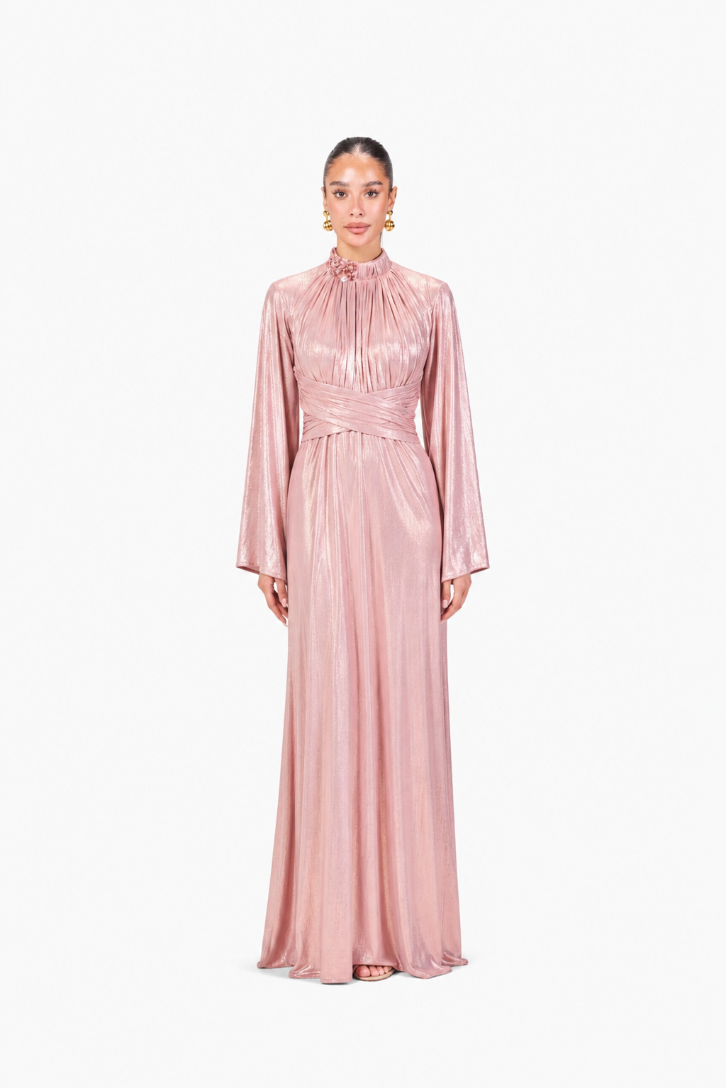 Draped Maxi Dress