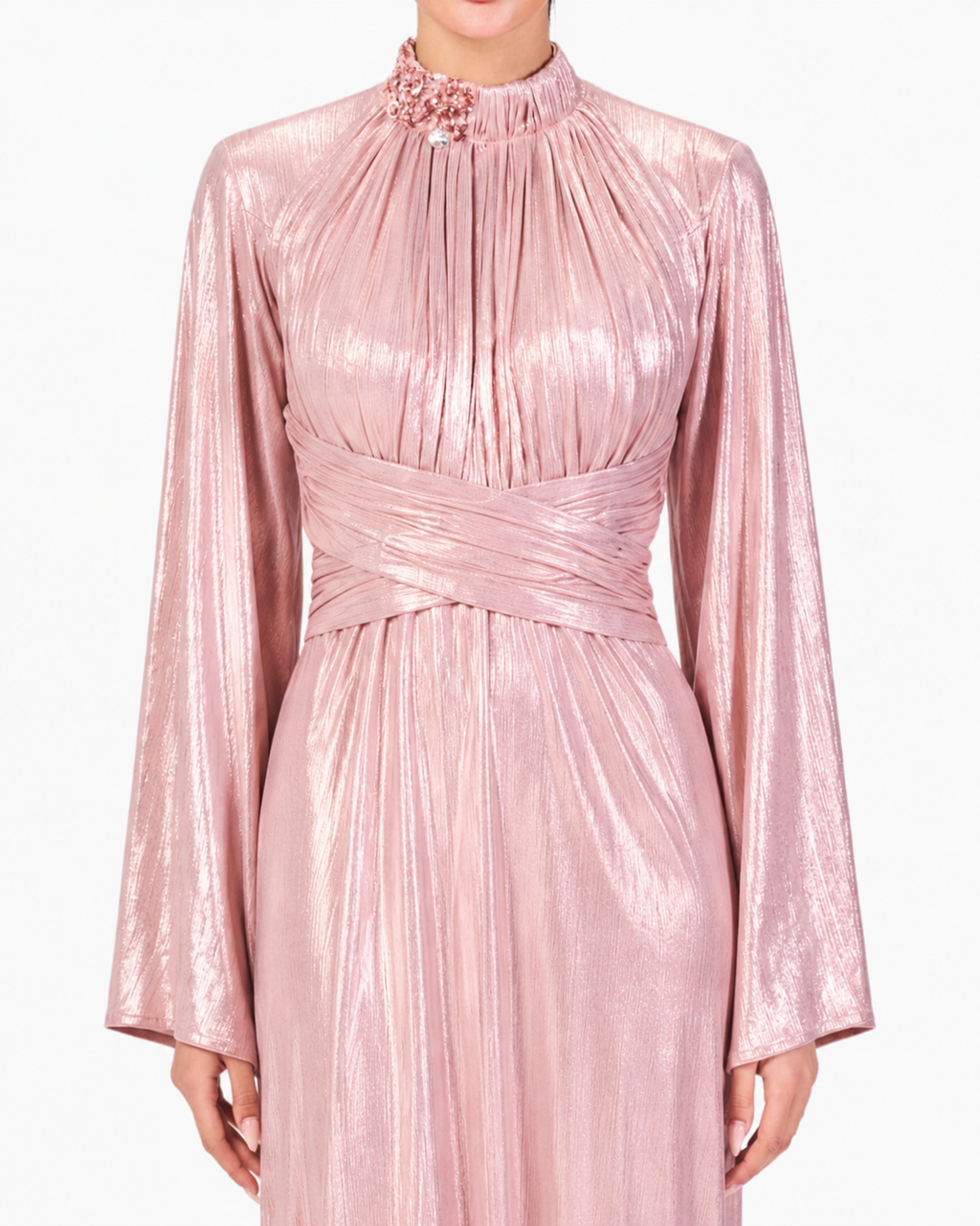 Draped Maxi Dress
