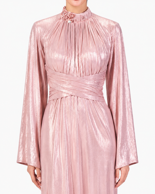 Draped Maxi Dress