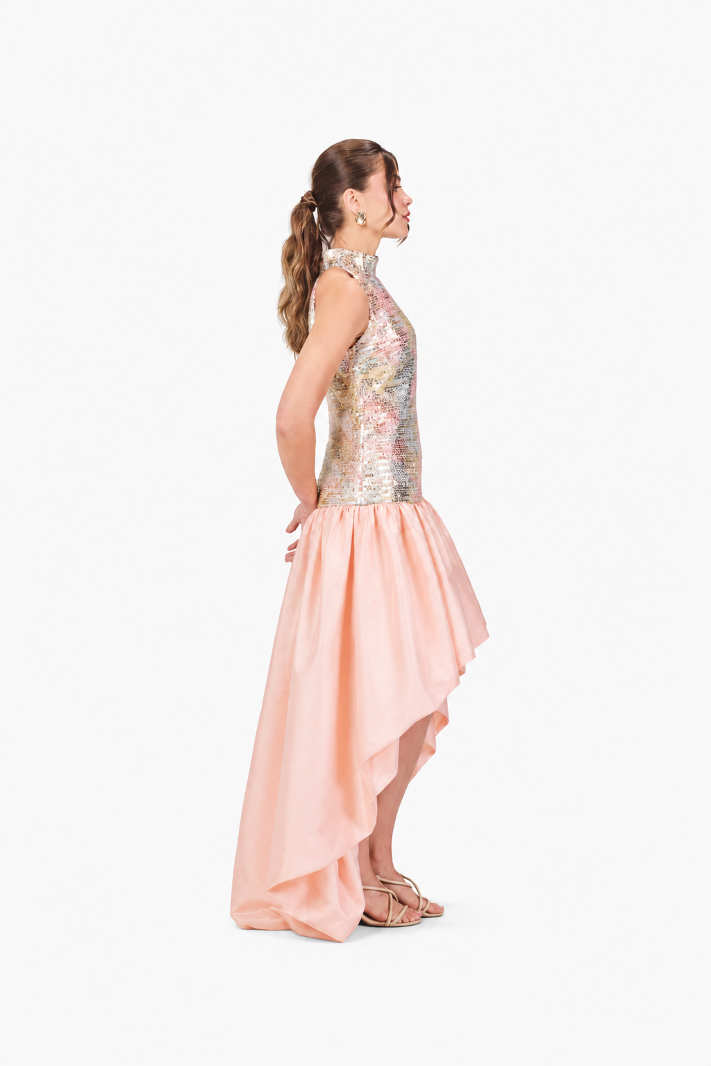 Limited Edition Sequin Taffeta Dress