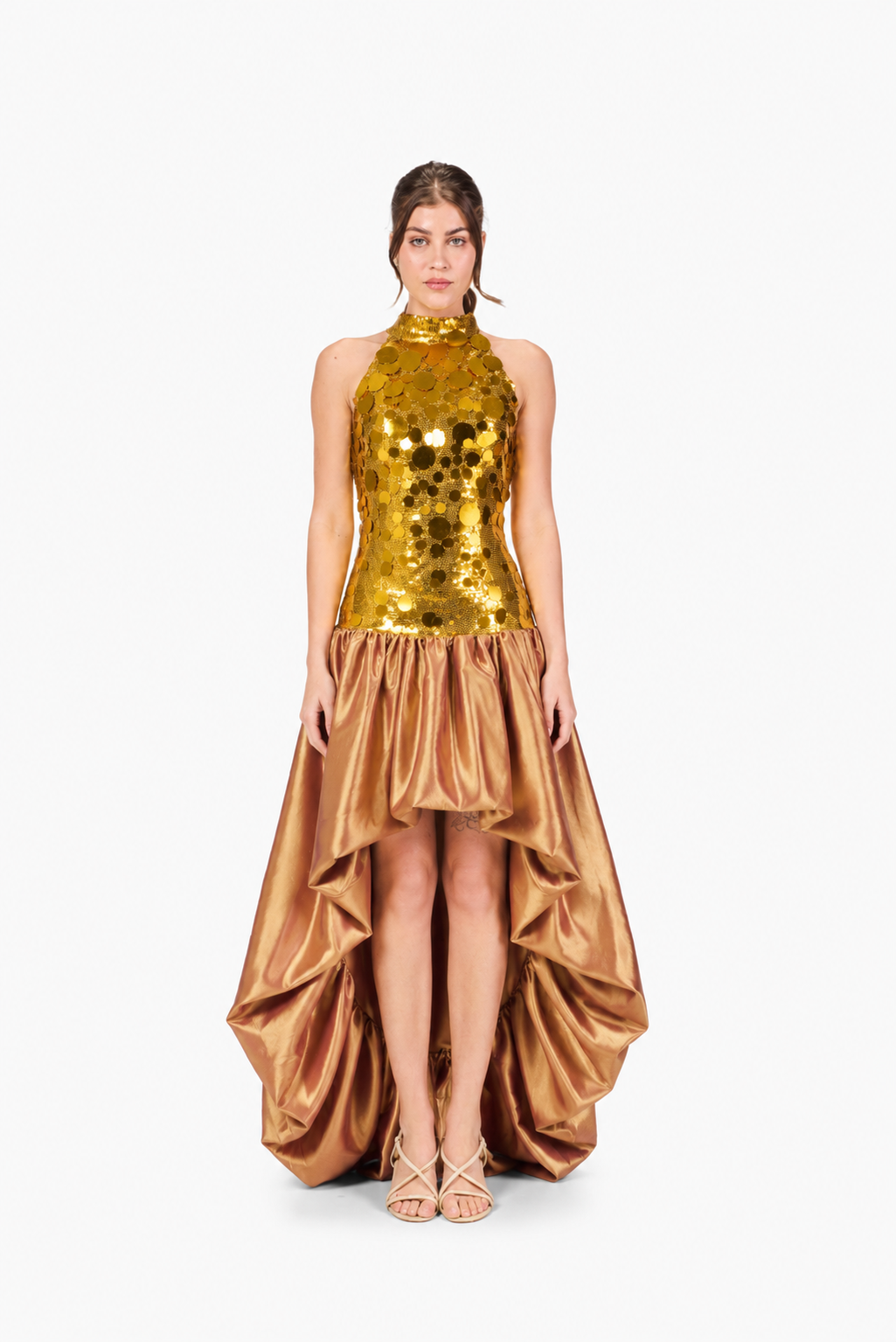 Limited Edition Sequin Taffeta Dress