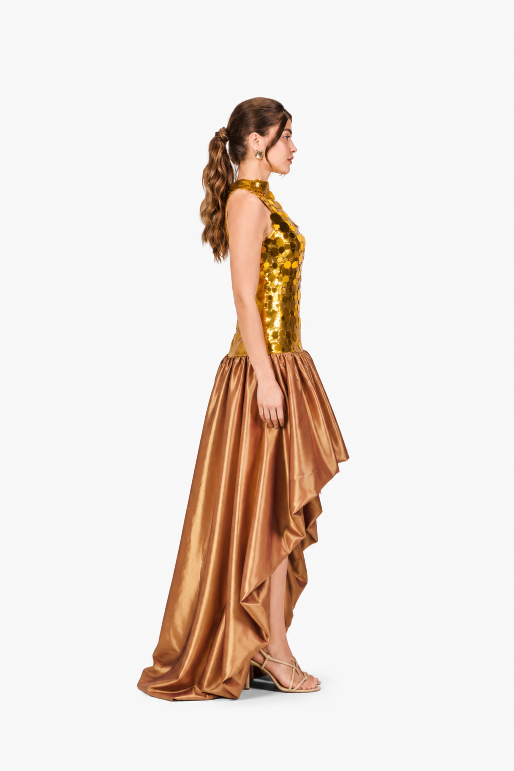 Limited Edition Sequin Taffeta Dress