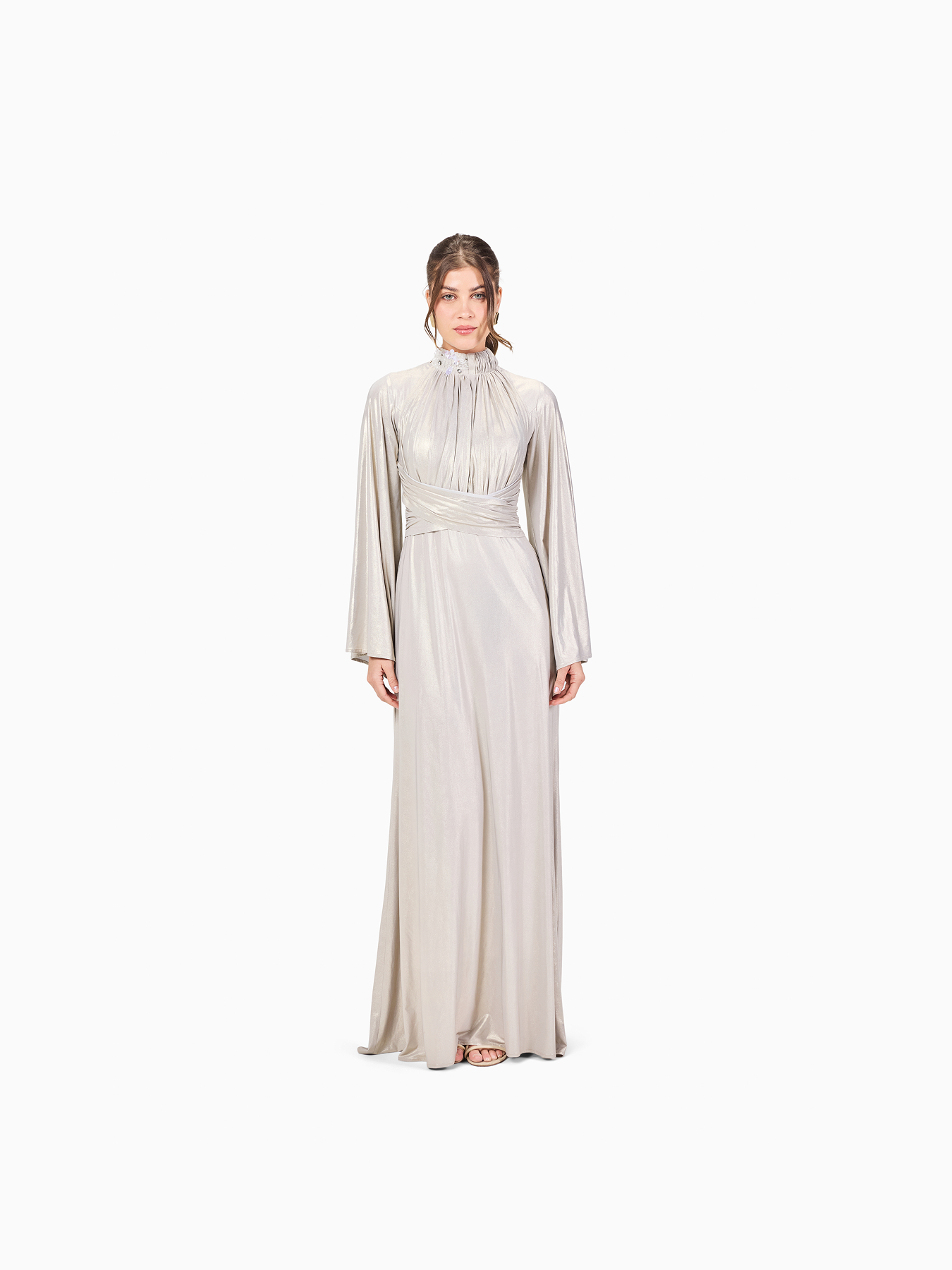 Draped Maxi Dress