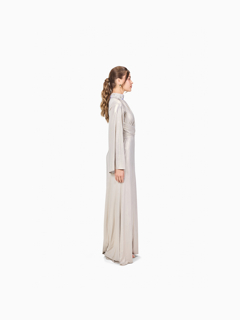 Draped Maxi Dress