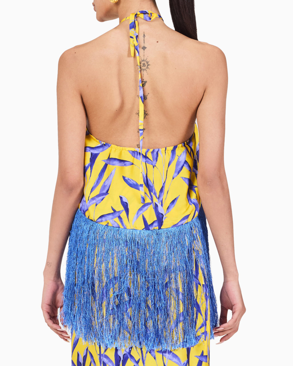 Resort Fringes Halter Top