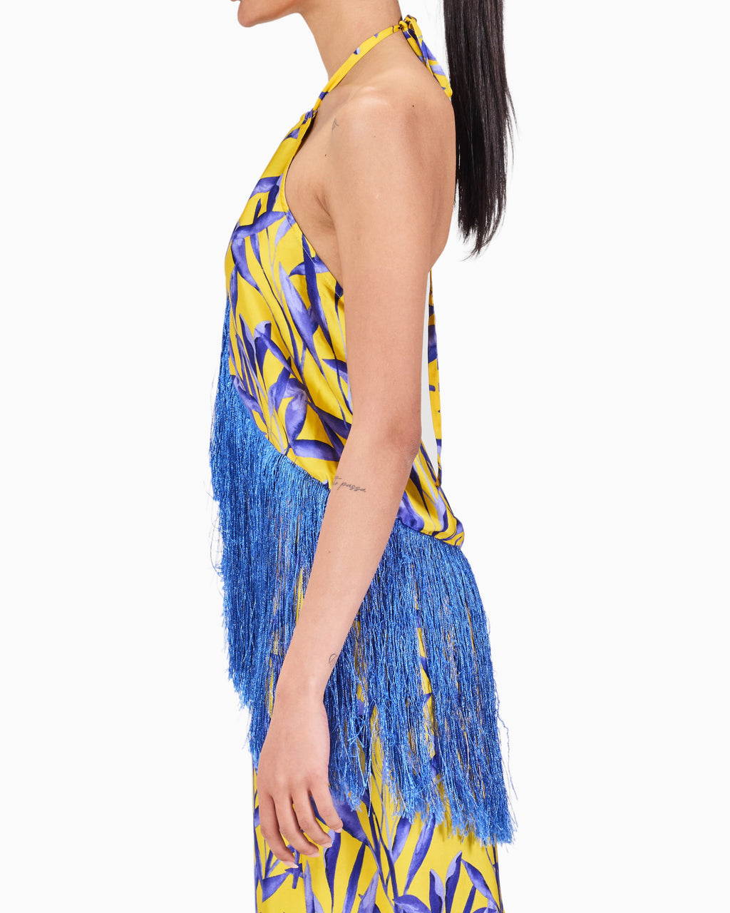 Resort Fringes Halter Top