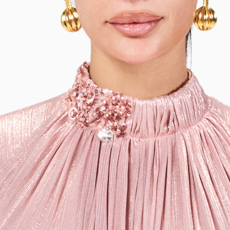 Draped Maxi Dress