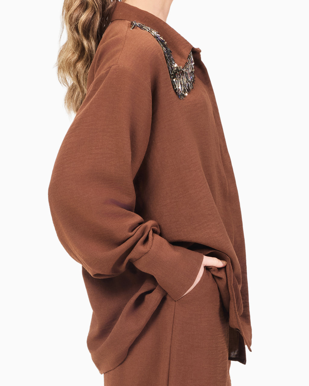 Linen Fringes Shirt