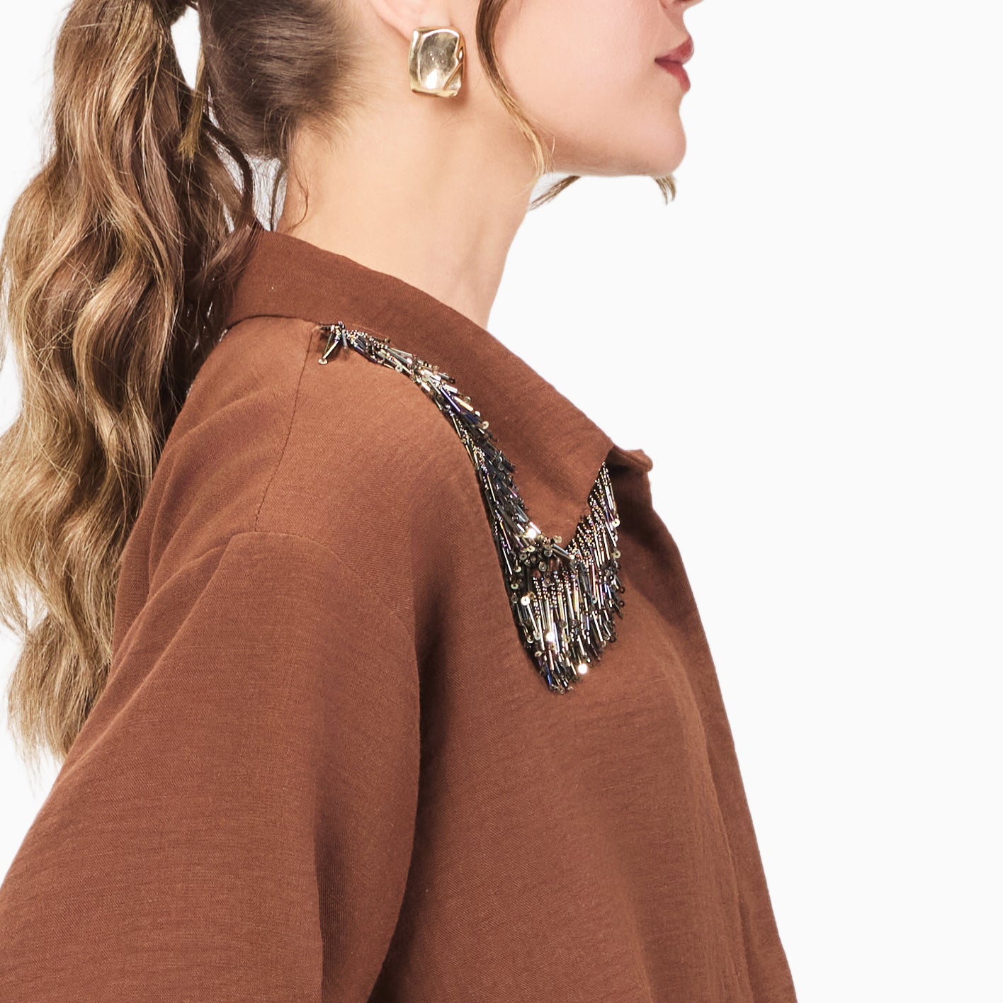 Linen Fringes Shirt