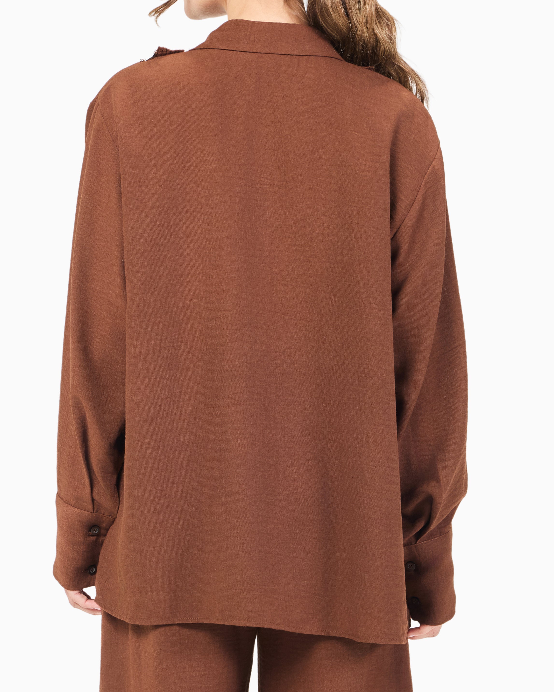 Linen Fringes Shirt