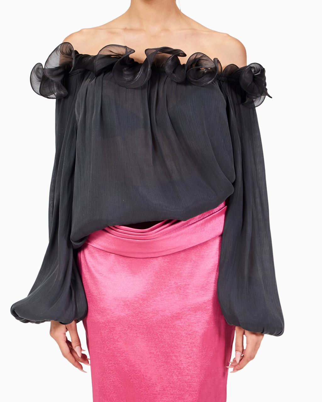 Petal Off-Shoulder Top