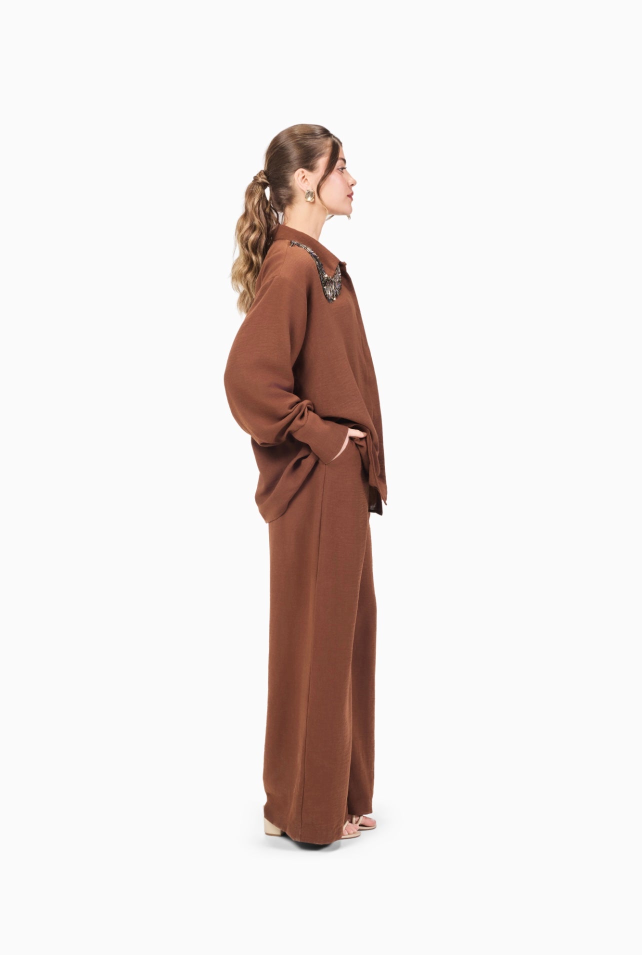 Linen Fringes Shirt
