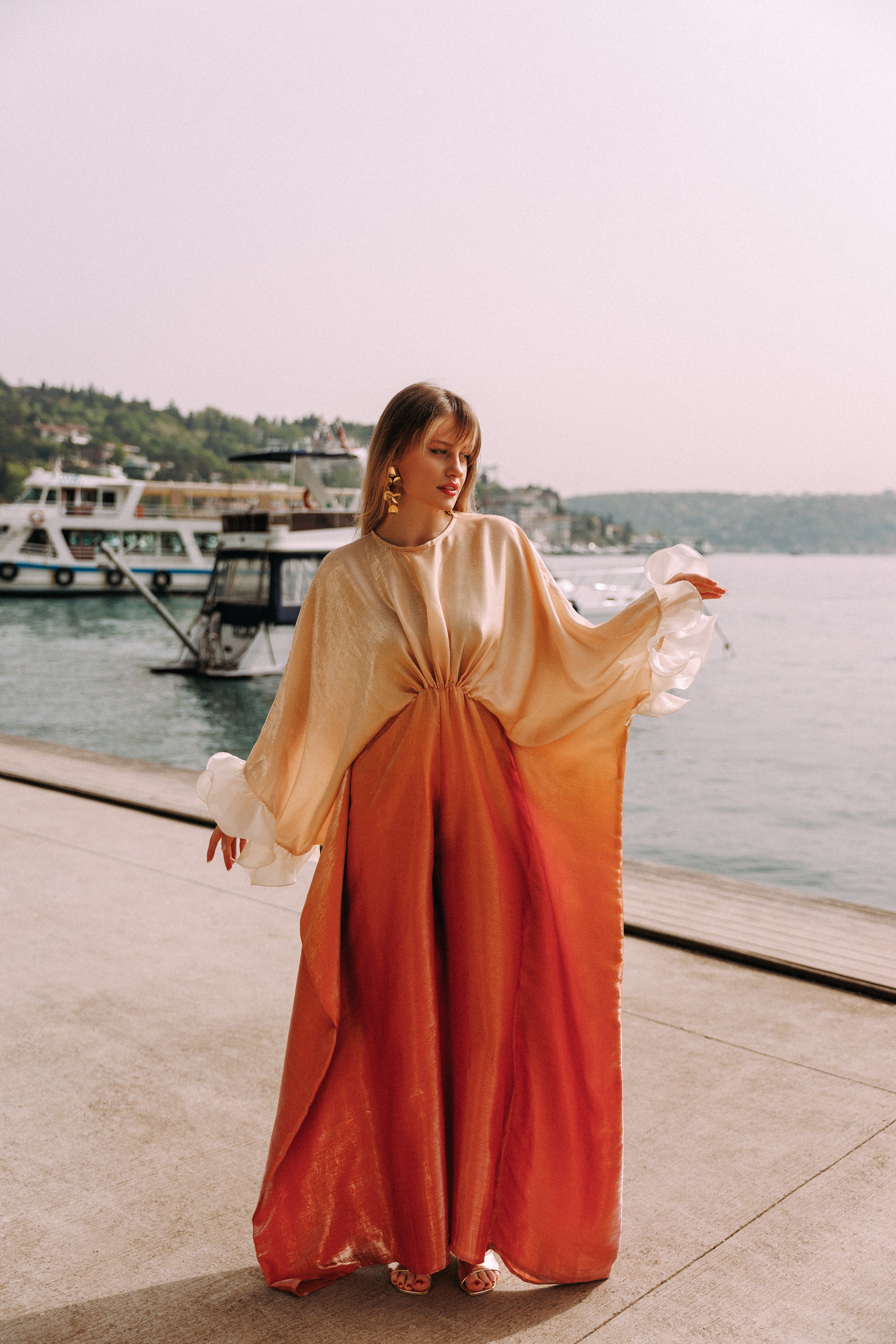 Flowy Ombré Jumpsuit