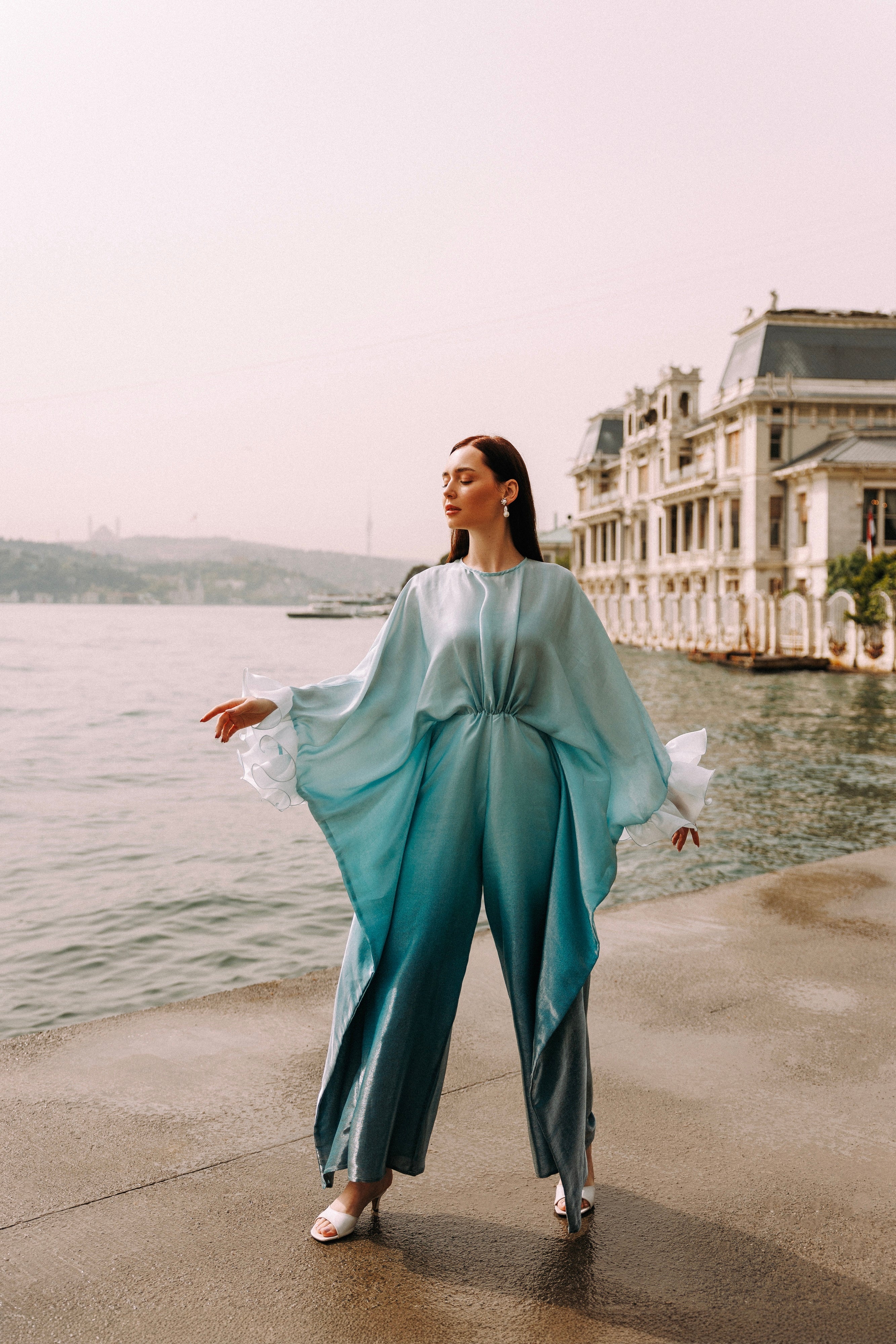 Flowy Ombré Jumpsuit