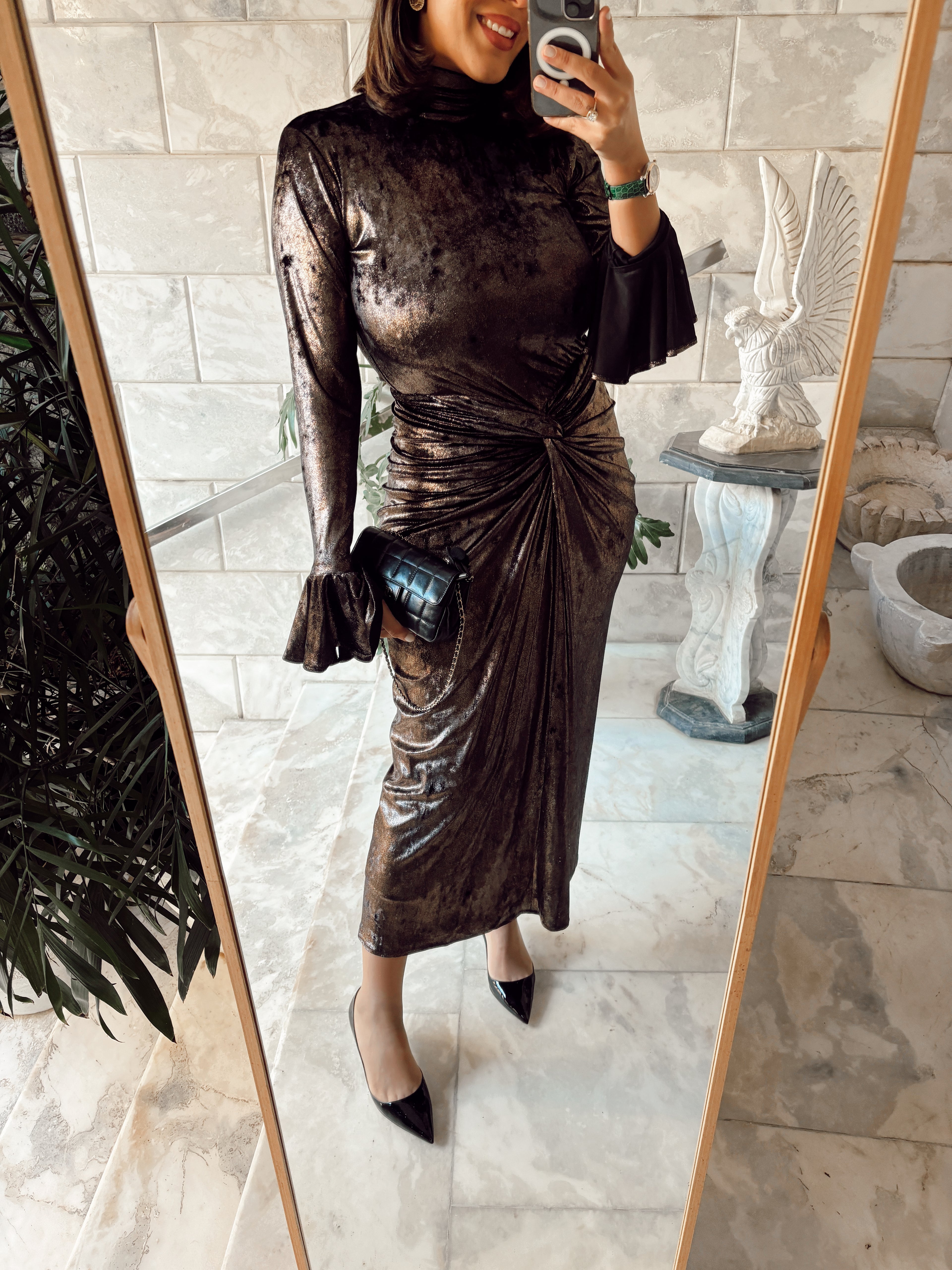 Metallic Timeless dress