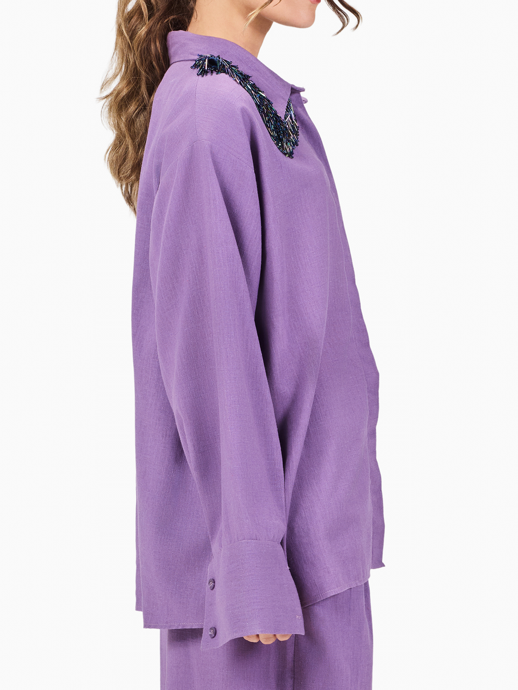Linen Fringes Shirt
