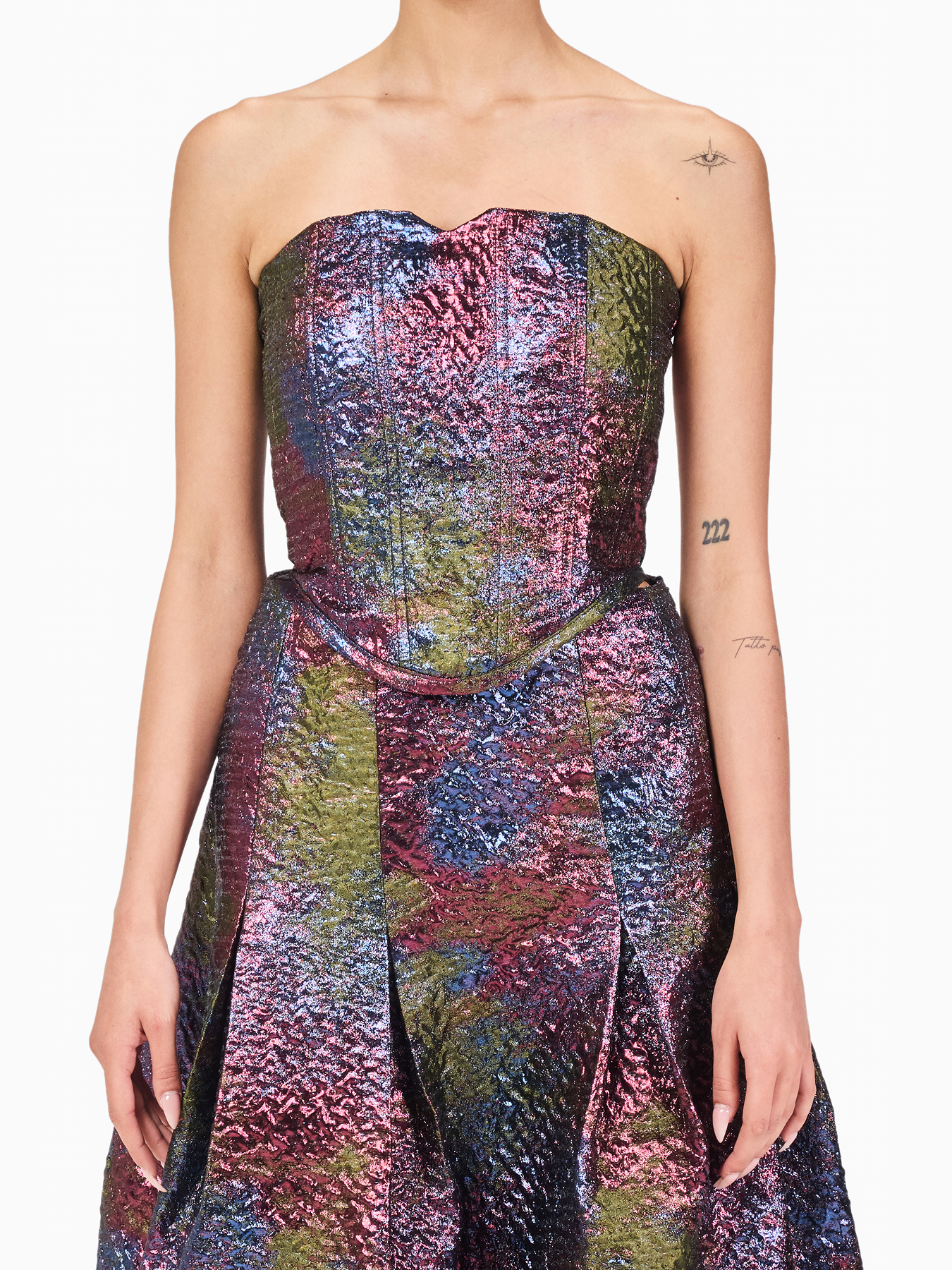 Metallic Corset