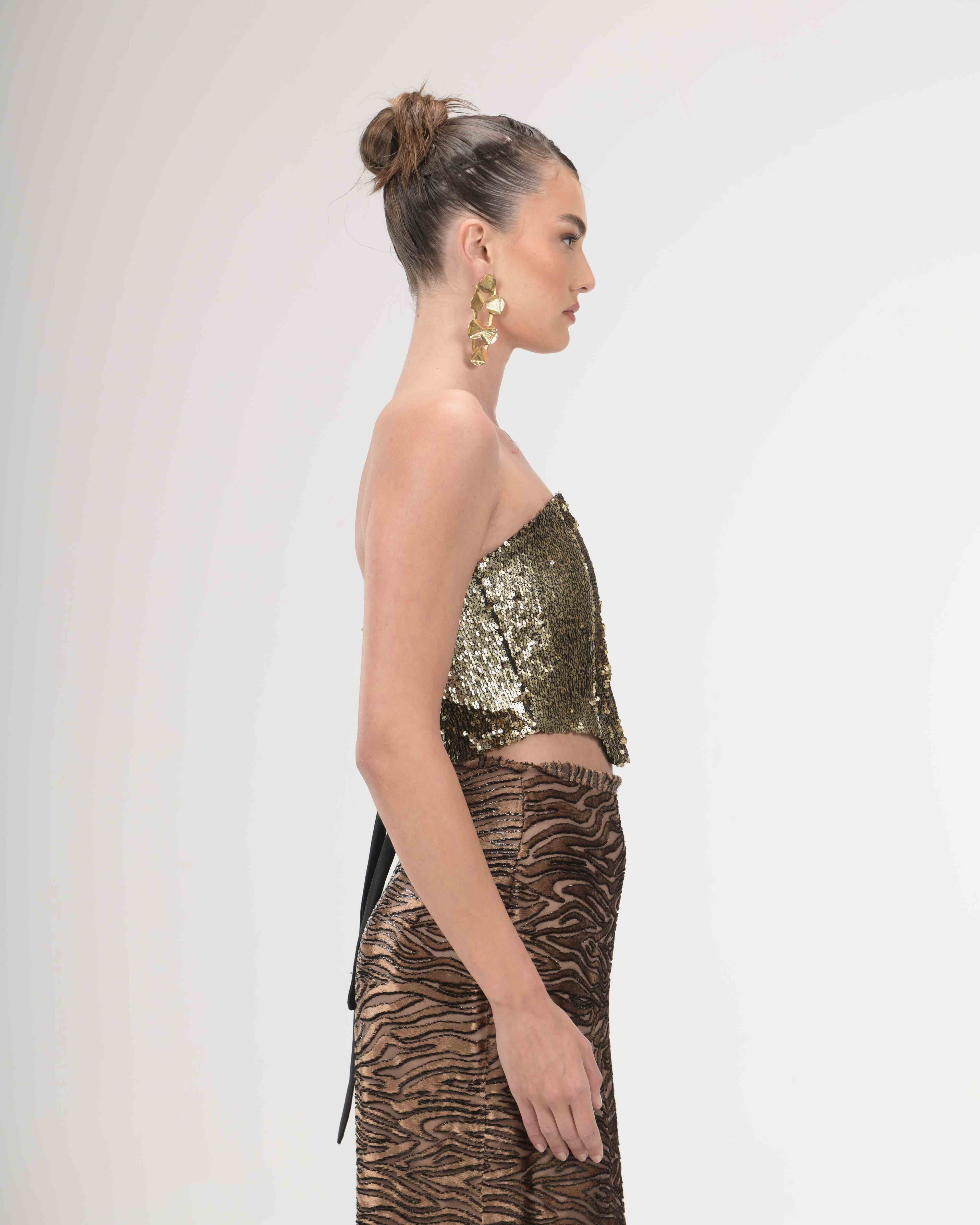 Sequins Corset