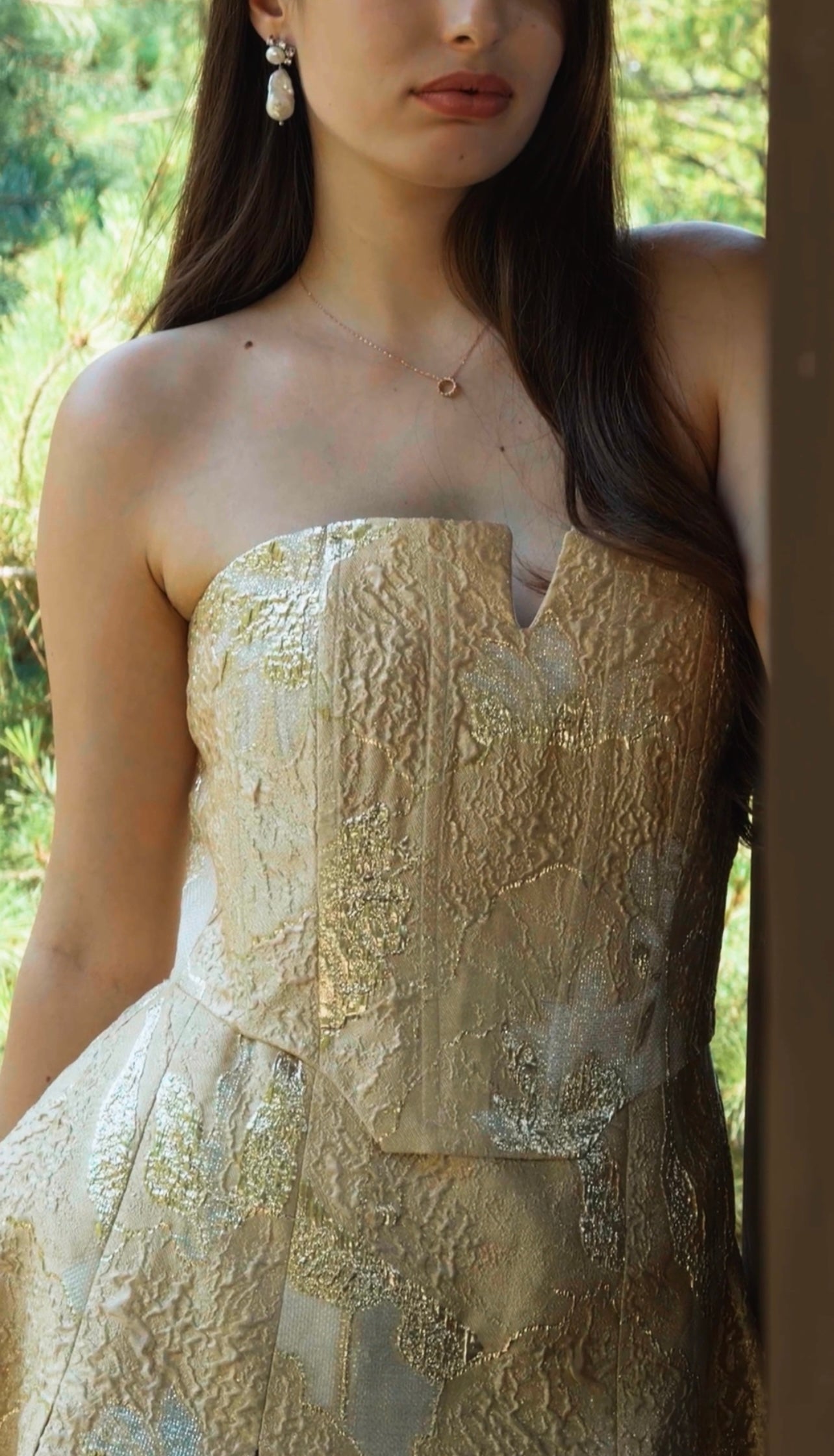 Metallic Corset
