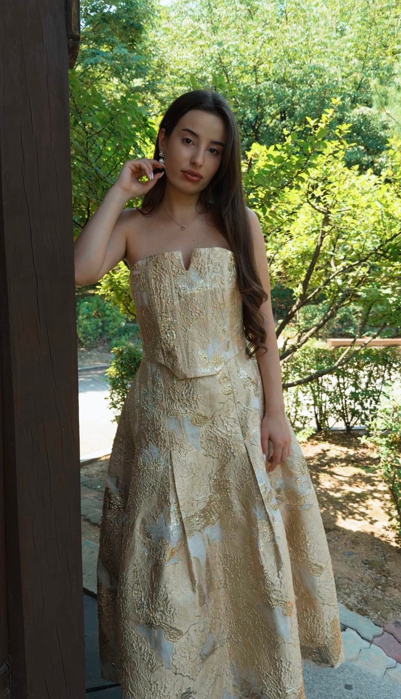 Metallic Corset